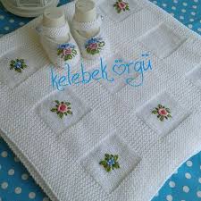 Islemeli Battaniye Miz Eskisehir E Saziye Hanima Sevgilerimle Orgu Battaniye Elisi Benimorgulerim Baby Knitting Patterns Battaniye Bebek Battaniye Orgusu