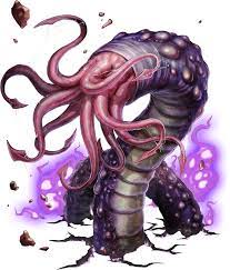 no 550 噬土魔蟲 chthonian the land dweller 神魔之塔 神魔 異神使徒 fantasy monster monster art lovecraftian horror