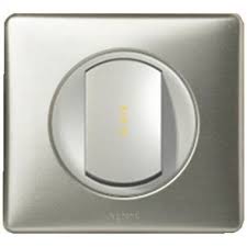 Interrupteur Va Et Vient Legrand Celiane A Voyant Complet Anodise Titane 123elec Com
