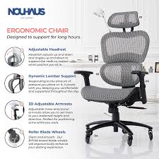 Balt 34729 executive chair, black. Amazon Com Nouhaus Ergo3d Ergonomic Office Chair Rolling Desk Chair With 3d Adjustable Armrest Ergonomic Office Chair Mesh Computer Chair Rolling Desk Chair