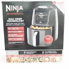 Ninja Air Fryer Max Xl 5 5qt Gray Af161 Free Shipping 622356559133 Ebay