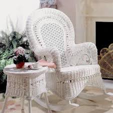 Pin By Nancy Perdomo On For The Home Wicker Rocking Chair Outdoor Wicker Furniture White Rocking Chairs