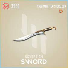 Images, descriptions, information and much more. Sovereign Sword Valorant Item Store
