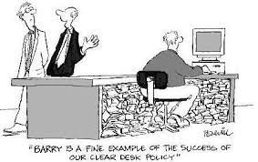 We hope you will find these office doctor. Office Humor Clear Desk Policy Office Cubicle Humor And Pranks Grappig Kantoor Kantoorgrappen Tips