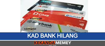 Cara daftar & aktifkan cimb clicks. Kad Bank Hilang Cara Buat Kad Baru Maybank Cimb Public Bank Bsn Bank Islam Bank Rakyat Agro Bank Kekandamemey