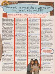 Milli Vanilli Smash Hits 26 July 8 August 1989 Issue 278 Page 17 August July Remember