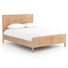 Check spelling or type a new query. Sydney Woven Cane Queen Platform Bed Mango Wood Zin Home