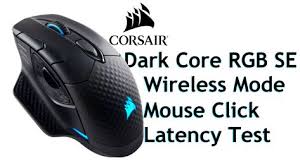 Corsair Dark Core Rgb Se Wireless Gaming Mouse Lag Latency