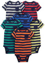 Simple Joys By Carters Baby Boys 6 Pack Short Sleeve Bodysuit