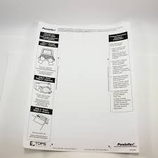 Tabs are large and angled for easy viewing. Astounding Pendaflex Printable Tab Inserts Template Thomas Website