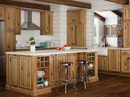 It fit perfectly into a corner space. Brown Light Kitchen Cabinets Kitchen The Home Depot