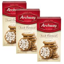 Since 1936, archway cookies have been winning the hearts of cookies lovers. Archway Crispy Iced Oatmeal Cookies 12 Oz For Sale Online Ebay