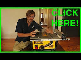 Dewalt Table Saw Dw745 Awesome Machine Dewalt Dw 745 Portable Table Saw Unboxing Video G Day Knuckleheads Unc Diy Table Saw Table Saw Stand Table Saw