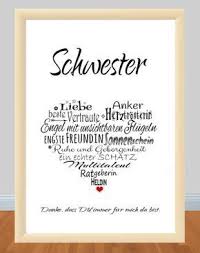 Schwester Svei Svasta Geschenk Schwester Geburtstag Schwester