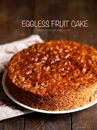 Can use any dry fruits you want (dry pineapple, apricots, cranberries etc). Eggless Fruit Cake Christmas Fruit Cake Dassana S Veg Recipes