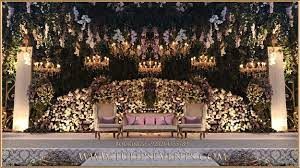 Amazing Outdoor Pakistani Wedding Tulips Event Management Wedding Stage Design Wedding Stage Backdrop Wedding Backdrop Decorations