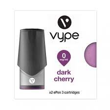 The vpro cartridges are replaceable pods for your vype epen 3 vape pen, delivering premium flavour, expertly tested and approved by scientists. E Cig E Cig Refills Vype Epen 3 Cartridges Dark Cherry Cigarette