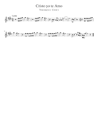 Lea el pdf de yo te amo en su navegador de forma gratuita. Cristo Yo Te Amo Sheet Music For Piano Solo Musescore Com
