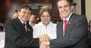 Ciro nogueira e sílvio formarão chapa imbatível, diz aluísio sampaio. Wellington Dilma E O Senador Ciro Nogueira 272754 Toda Bahia