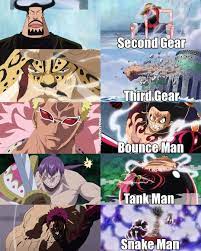 Uffy Forms Credit Onepiecepoi One Piece Manga One Piece One Piece Comic