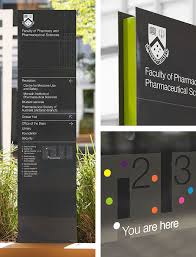 Monash University Pharma Signage By Hofstede Design Signage Design Signage Wayfinding Signs