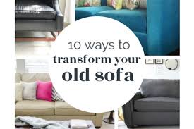 Gather up some dream catchers, pair up unexpected patterns, and if you have one, cover your fireplace in stunning tiles. 10 Ways To Transform Your Old Sofa Lovely Etc