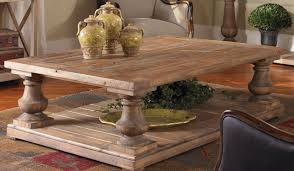 Spring Creek Pine Baluster Coffee Table Coffee Table Country House Decor Country Decor