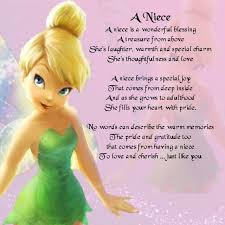 Happy Birthday Short Poems For Aunts Niece Poem Tinkerbell Design With Images Niece Quotes Niece Poems Happy Birthday Niece