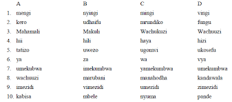 1,052 likes · 11 talking about this. Kiswahili Kcpe 2020 Prediction 1 Set 1
