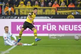 Jadon Sancho Of Borussia Dortmund Fails His Goal Scoring Opportunity Sancho Dortmund Borussia Dortmund