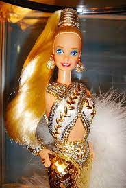 bob mackie gold barbie doll 1990 barbie dolls beautiful barbie dolls fashion dolls