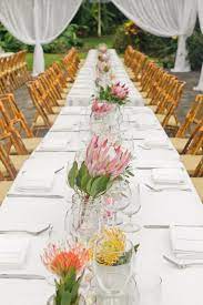Wedding Protea Protea Wedding Reception Flowers Wedding Centerpieces