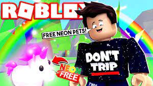 Let's check out how you can get a unicorn in adopt me game. How To Get A Free Neon Unicorn Pet In Roblox Adopt Me Youtube