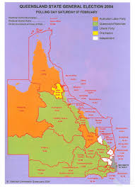 Elevation map with the height of any location. Dividing Queensland Pauline Hanson S One Nation Party Queensland Historical Atlas