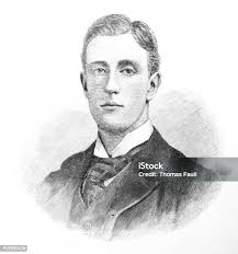 Victorian Black And White Engraved Portrait Of Lancashires Frank John  Kynaston Cross Oxford University Athletic 19th Century Athletic Champions  Of Oxford And Cambridge University English Illustrated 1892 Stock  Illustration
