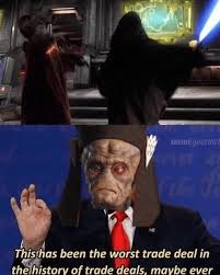 He became so powerful… the only thing he was afraid of was losing his power, which eventually, of course, he did. 24 Star Wars Memes That Are Strong With The Force Fail Blog Funny Fails
