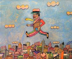 Espacio De Imagenes Y Palabras Antonio Segui Pintor Argentino Artistas Dibujo De Escuela