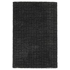 Gehen wie auf wolke 7 mit. Langsted Teppich Kurzflor Schwarz 60x90 Cm Ikea Deutschland