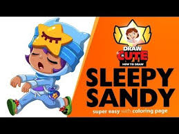 Learn how to draw jacky from brawl stars. How To Draw New Sleepy Sandy Brawl Stars Super Easy Drawing Tutorial With Coloring Page Youtube Super Easy Drawings Drawing Tutorial Easy Easy Drawings