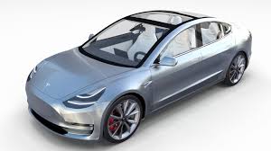 Tesla Model 3 Silver With Interior And Chassis Model Tesla Silver Chassis Tesla Model Tesla Car 3d Model
