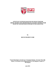 Members of supervisory commitee are as follows: Pdf Thesis Mazuki July 2016 Mazuki Mohd Yasim Academia Edu