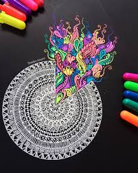 Sheeba Anjum Artindetail Art Colours Mandala Mandala Design Art Zentangle Art Doodle Art