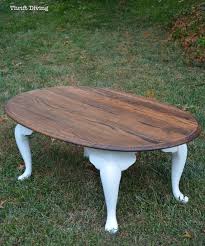 It took about 4 minutes to clean the entire table. My 5 00 Thrifted Coffee Table Makeover
