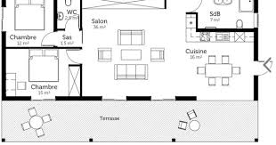 Plan Au Sol En 2020 Plan De Maison Rectangulaire Plan Maison Plan Maison Contemporaine