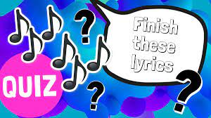 Community contributor can you beat your friends at this quiz? Can You Finish These Popular Song Lyrics Take The Quiz Below And Find Out Fun Kids The Uk S Children S Radio Station