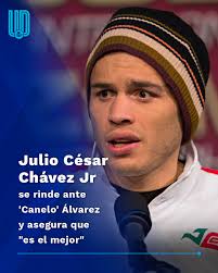 Reconoce su grandeza 😱 Julio César Chávez Jr. habló maravillas de Saúl  'Canelo' Álvarez 😮  https://www.eluniversal.com.mx/deportes/julio-cesar-chavez-jr-se-rinde-ante-canelo-alvarez-es-el-mejor-aseguro/