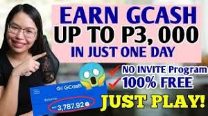 Send money in real time • send money to gcash, coins.ph, and paymaya users • send any buy gaming credits instantly • buy 10 kinds of gaming pins from top brands at php 1=1 help restore philippine forests with gcash forest • earn green energy on gcash. Earn Free Gcash Up To P3 000 60 In Just 1 Day No Invite Program Laro Laro Lang Sobrang Dali Youtube