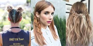 Bu Hafta Sonu Denemeniz Gereken 10 Kolay Ve Havali Sac Modeli Hair Styles Coachella Hair Hair Beauty