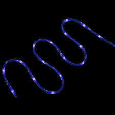 Blue Lights Christmas Rope Lights Christmas Lights The Home Depot