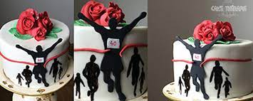 40th runner themed birthday cake designs. 40th Birthday Cake For A Marathon Runner Cake By Cakesdecor